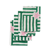 Green Capri linen napkins (set of 4)