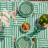 Green Capri linen napkins (set of 4)
