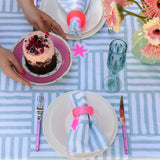 Duckegg Capri linen tablecloth
