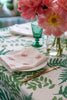 Pink Bee linen napkins (set of 4)