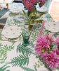 Green Bee linen napkins (set of 4)