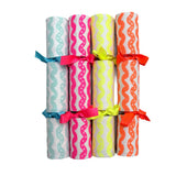 Christmas Bonbons Neon Wiggles linen (set of 4)
