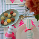 Duckegg + highlighter pink Capri Christmas bonbons (set of 4)