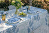 Blue Parsley linen napkins (set of 4)