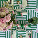 Green + pink Capri Christmas bonbons (set of 4)