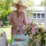 Green + pink Capri Christmas bonbons (set of 4)