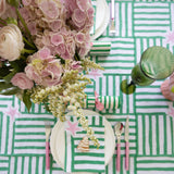 Green Capri linen tablecloth