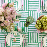 Green + pink Capri Christmas bonbons (set of 4)