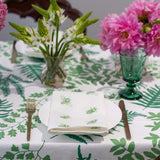 Green Bee linen napkins (set of 4)