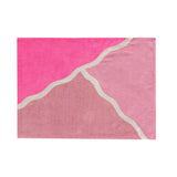 Pink Crazy Pave linen Placemats (set of 4)