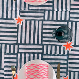 Blue Capri linen placemats (set of 4)