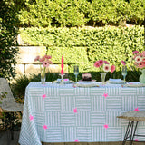 Duckegg Capri linen tablecloth