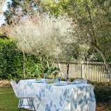 Blue Parsley linen napkins (set of 4)