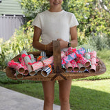 Duckegg + highlighter pink Capri Christmas bonbons (set of 4)